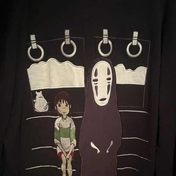 Studio Ghibli Spirited Away Bathhouse Icons Women’s Cardigan - Picture 6 of 6